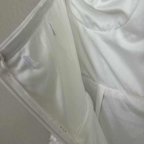 Profound Romance White Sequin Embroidered Bustier Maxi Dress - Picture 10 of 12